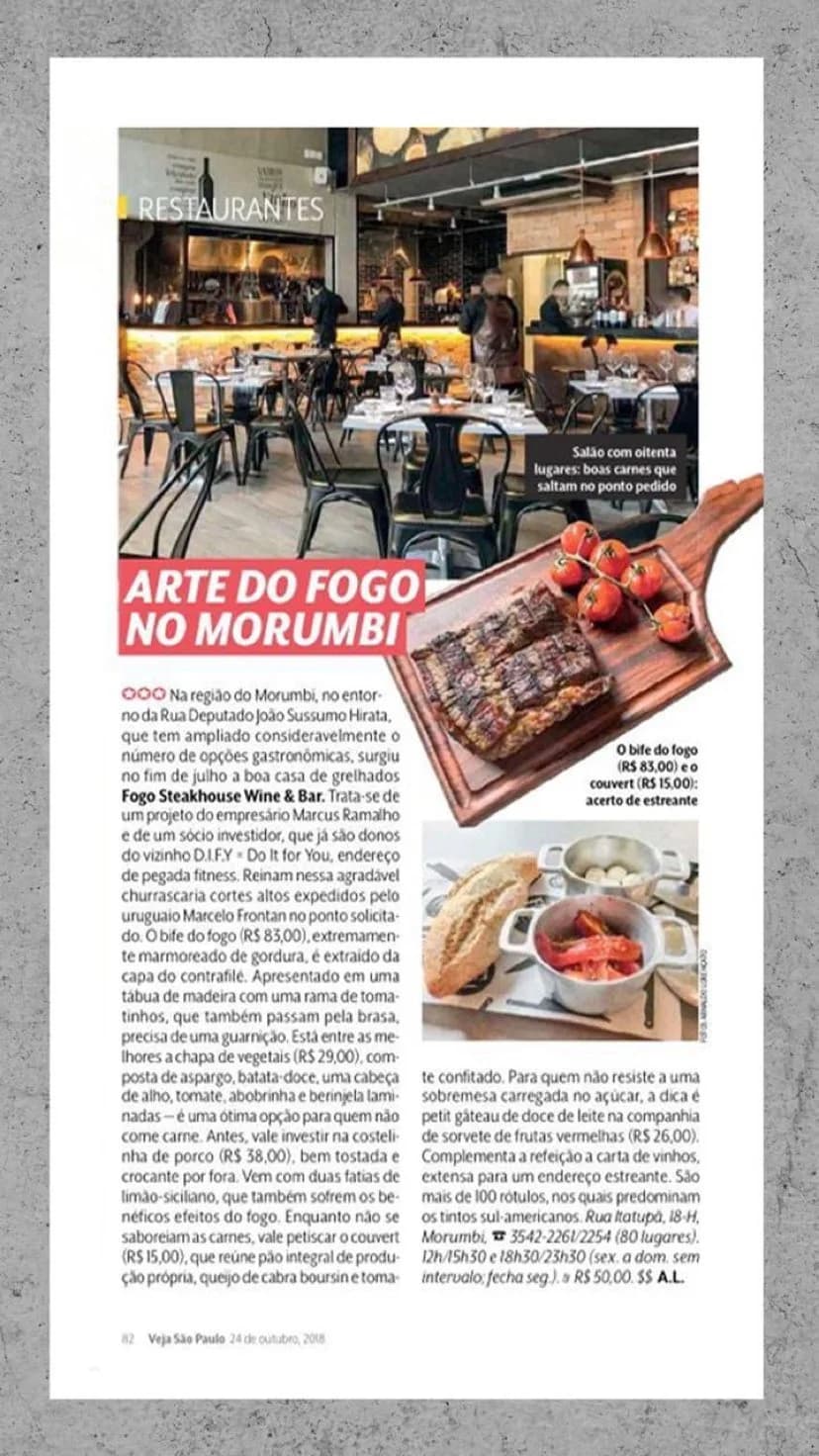 Prêmio Fogo Steakhouse & Wine Bar