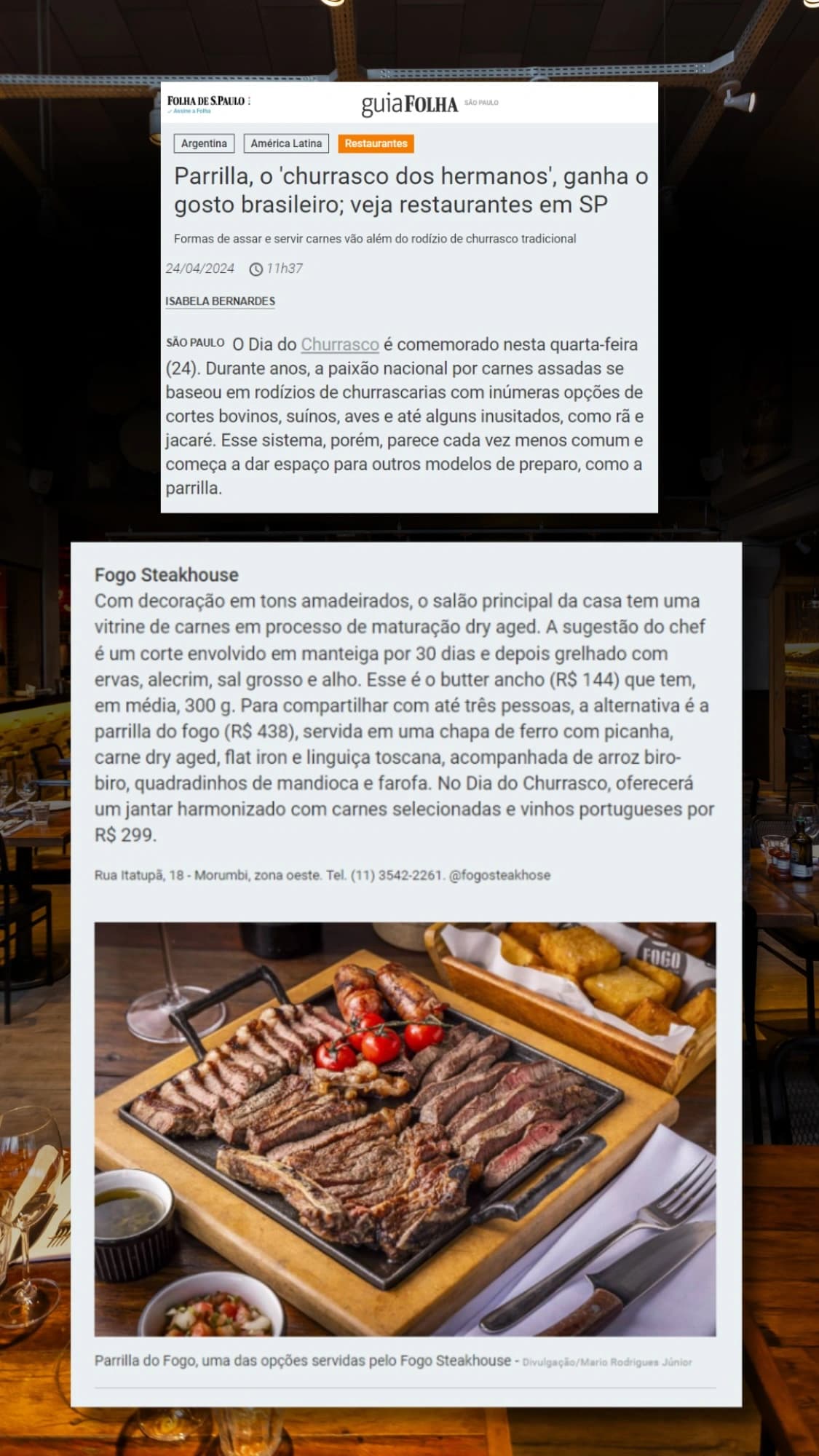 Prêmio Fogo Steakhouse & Wine Bar